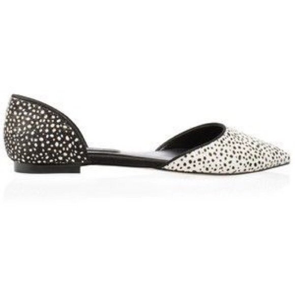 White House Black Market Shoes - White House Black Market Haircalf Flats EUC Sz. 6